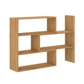 regal-keli-3-regulacja-dab-sonoma-bialy-artisan-do-salonu-pokoju-sypialni