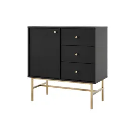 komoda-z-szufladami-drzwi-czarny-grafit-salon-jadalnia-luna-l814-stelaz