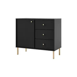 komoda-z-szufladami-drzwi-czarny-grafi-salon-jadalnia-luna-l814-noga-prosta