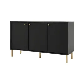 komoda-z-polkami-czarny-grafit-pokoj-salon-jadalnia-luna-l813-noga-prosta
