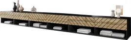 nowoczesna-szafka-rtv-300-cm-fronty-mdf-jodelka-czarny-wotan-z-led