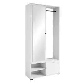 nowoczesna-garderoba-90-cm-do-przedpokoju-z-lustrem-i-drazkiem-mat-bialy