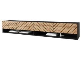 szafka-rtv-180-cm-korpus-mat-fronty-mdf-jodelka-bezuchwytowa-wotan-czarny