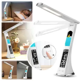 skladana-lampka-biurkowa-lampa-nocna-zegar-led-z-ekranem-biala-z-motywem
