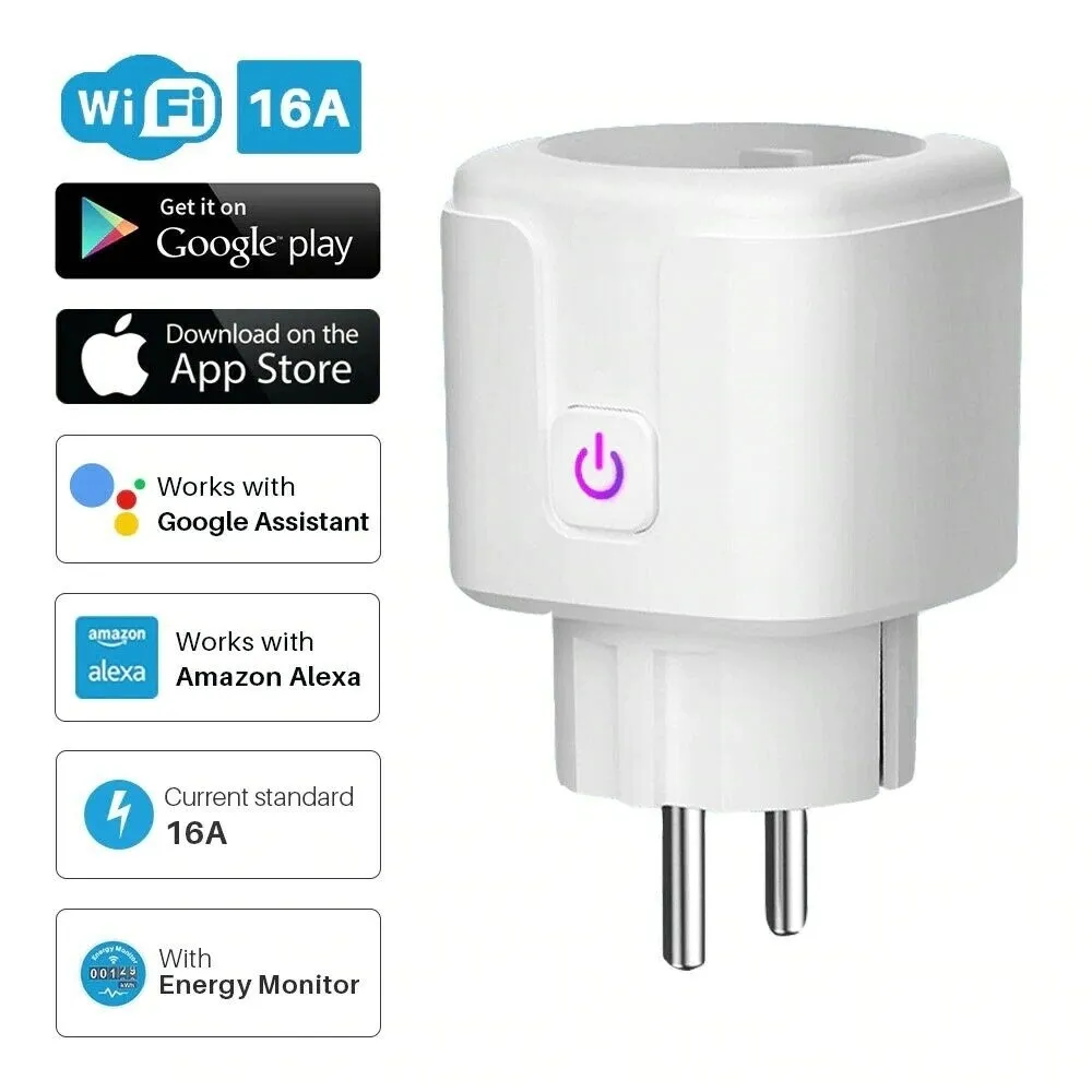 inteligentne-gniazdko-wifi-tuya-alexa-programator-timer-16a-3600w-2szt-stan-nowy