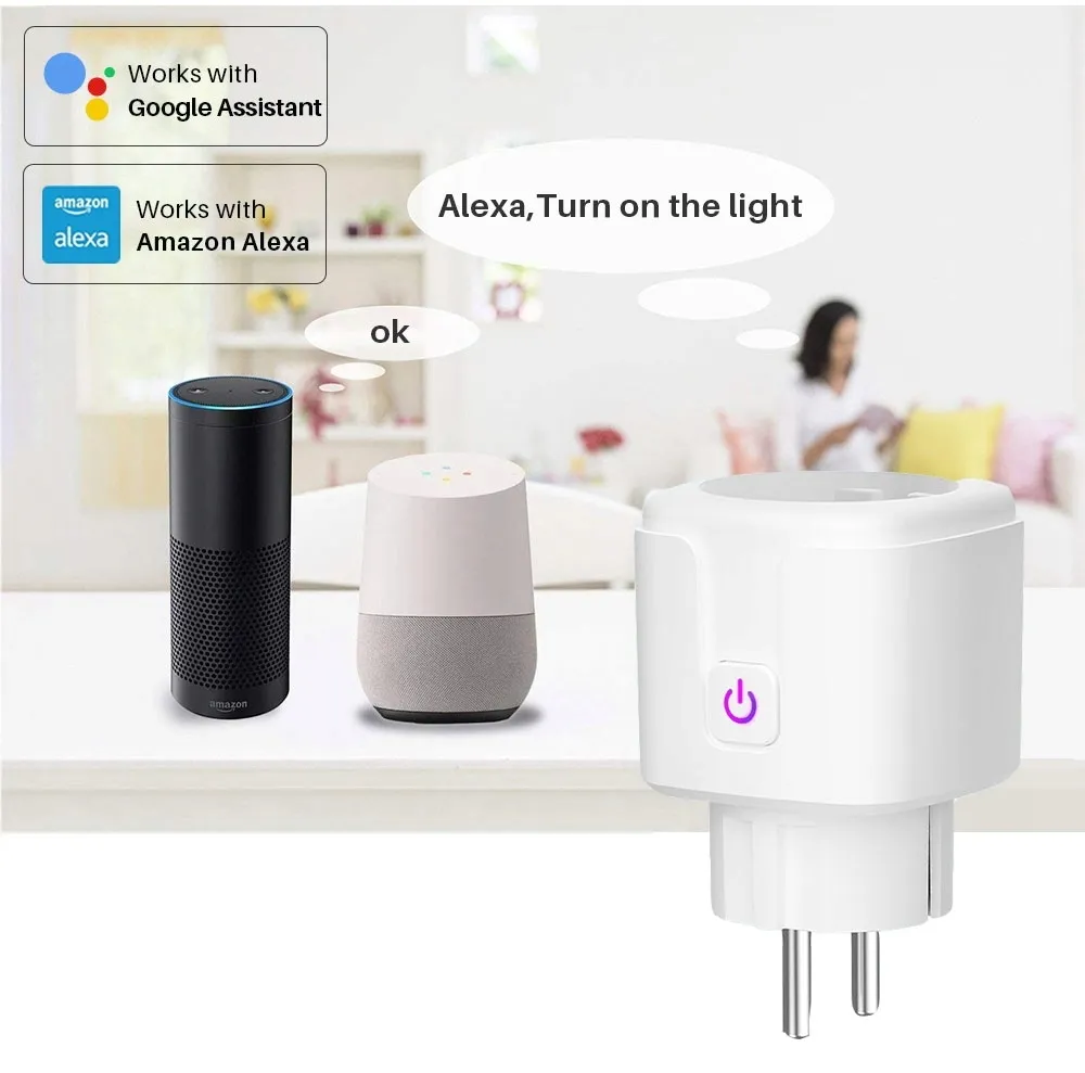inteligentne-gniazdko-wifi-tuya-alexa-programator-timer-16a-3600w-2szt-stan-nowy