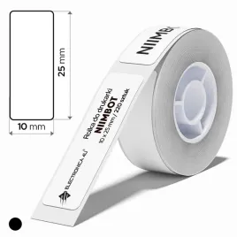 Zdjęcie produktu Etykiety samoprzylepne naklejki termotransferowe do Niimbot B18 N1 10x25