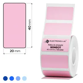 Zdjęcie produktu Etykiety samoprzylepne naklejki termiczne Niimbot B21 B1 B4 B3S B31 40x20