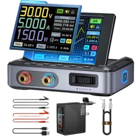 mini-zasilacz-laboratoryjny-pradu-stalego-30v-5a-150w-fnirsi-dps-150-zestaw