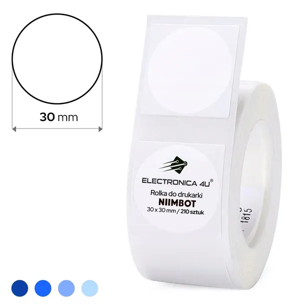 Etykiety samoprzylepne naklejki termiczne Niimbot B21 B1 B4 B3S B31 31x31