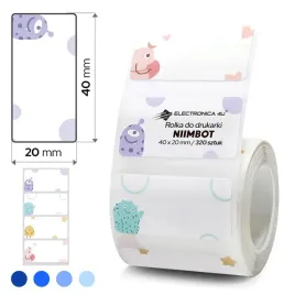 etykiety-naklejki-do-drukarka-niimbot-b1-b21-b3s-b31-monster-stworek-40x20