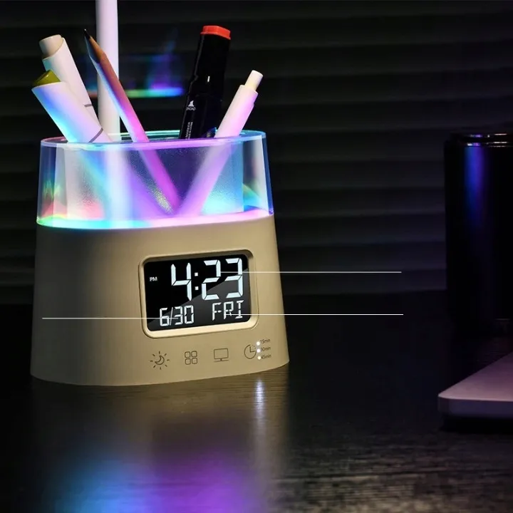 lampka-nocna-lampa-led-stolowa-biurkowa-organizer-podswietlenie-rgb-stan-nowy