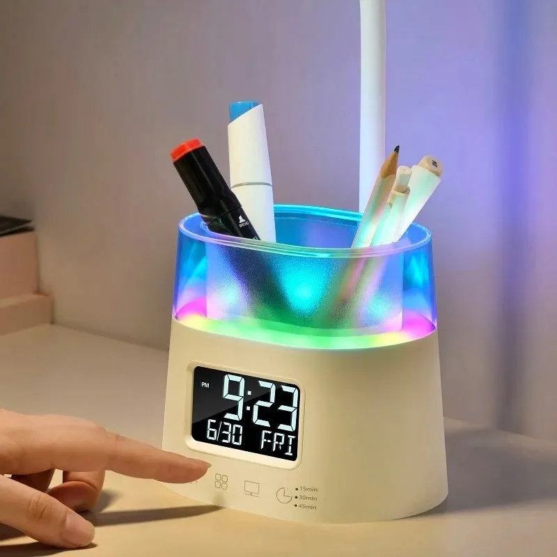 lampka-nocna-lampa-led-stolowa-biurkowa-organizer-podswietlenie-rgb-stan-nowy