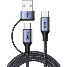 kabel-do-ladowania-3w1-usb-c-usb-a-do-usb-c-2-0-pd-60w-480-mb-s-topk-1m