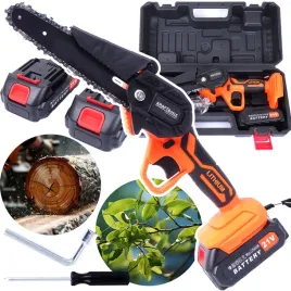 pila-lancuchowa-akumulatorowa-mini-mocna-pilarka-do-drewna-2x-akumulatory