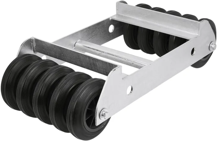 WÓZEK TRANSPORTOWY ROLKA SERWISOWA POD PRÓG URWANE KOŁO 1200kg