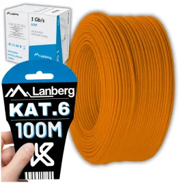 kabel-sieciowy-skretka-przewod-lan-rj45-utp-kat-6-cat-6-100m-szybki-lanberg