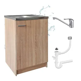szafka-kuchenna-zlew-1-komora-syfon-60x60-dab-sonoma-bateria-chrom-obrotowa