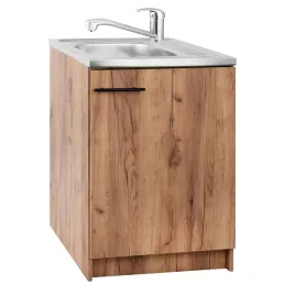 szafka-kuchenna-60-x-50-dab-zloty-stojaca-zlew-deante-bateria-chrom-syfon