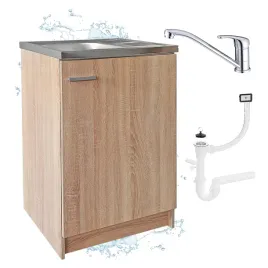 szafka-kuchenna-sonoma-60-x-50-zlew-deante-syfon-bateria-obrotowa-chrom