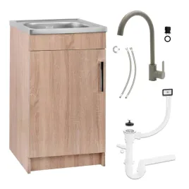 szafka-kuchenna-50x40-dab-sonoma-zlewozmywak-bateria-wysoka-oliwka-syfon