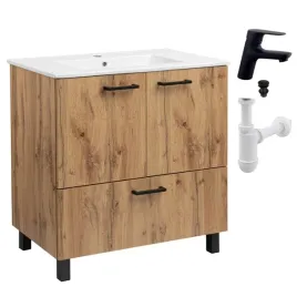 szafka-do-lazienki-z-umywalka-stojaca-80x47cm-dab-wotan-bateria-czarna-sig
