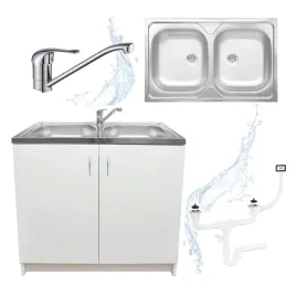 szafka-kuchenna-biala-ze-zlewem-dwukomorowym-bateria-obrotowa-syfon-80-x-50