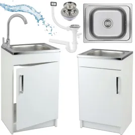 szafka-kuchenna-biala-zlewozmywak-50-x-40-bateria-chrom-wysoka-syfon