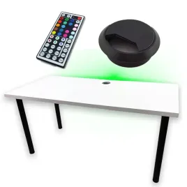 biurko-gamingowe-biale-led-przepust-producent