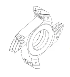 faba-frez-nasadzany-do-zlacz-klinowych-mikrowczepow-140x40xh286-mm-z2-2