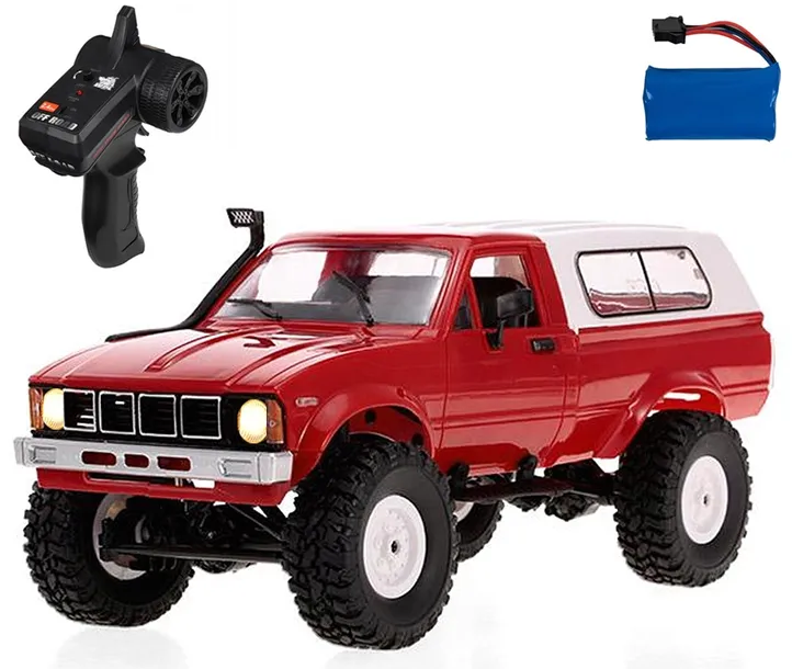 SAMOCHÓD ZDALNIE STEROWANY Auto RC TERENOWY WPL OFF ROAD 4x4 DUŻY PICKUP