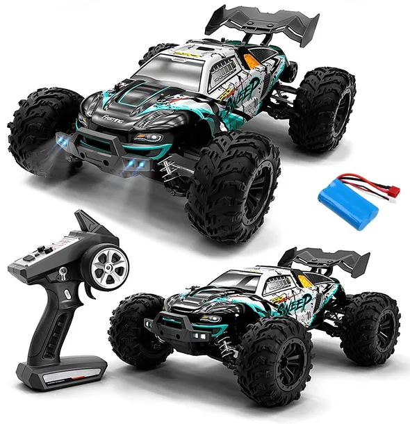 SAMOCHÓD STEROWANY AUTO RC BEZSZCZOTKOWY DO 70 KM/H PRO 4x4 METALOWY NAPĘD
