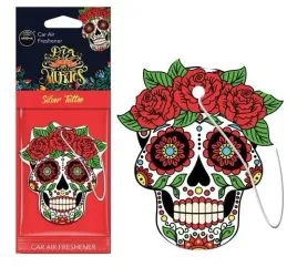 zawieszka-do-auta-muertos-silver-tatoo-zapach-aroma-car