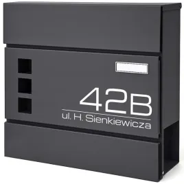 skrzynka-na-listy-gazety-z-numerem-domu-adresem-napisem-druk-uv-antracyt