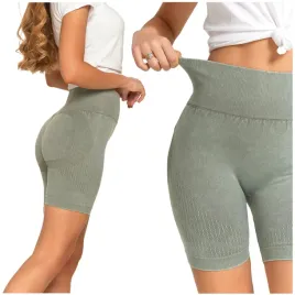 legginsy-kolarki-damskie-z-wysokim-stanem-efekt-push-up-zielone-moraj-l-xl