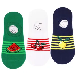 skarpetki-damskie-stopki-niskie-skarpety-balerinki-owoce-moraj-3-par-38-41