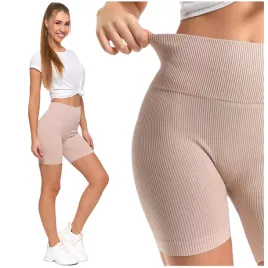 kolarki-legginsy-damskie-wysoki-stan-prazkowane-efekt-push-up-moraj-l-xl