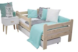 lozko-drewniane-dzieciece-kubus-80x160-sosna-ze-stelazem-mlodziezowe