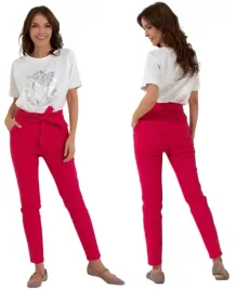 spodnie-damskie-chinosy-wiskozowe-eleganckie-wiazane-rozowe-2xl-3xl