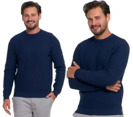 elegancki-sweter-meski-bawelniany-z-tekstura-granatowy-moraj-xl