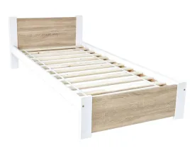 lozko-drewniane-do-sypialni-biale-3d-dab-sonoma-100x200-ze-stelazem