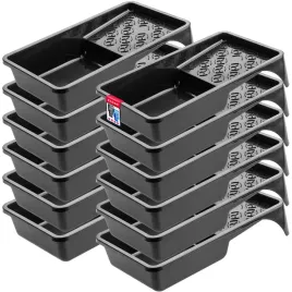 kuweta-malarska-duza-155x295-mm-do-walka-na-farbe-walek-zestaw-czarna-12szt