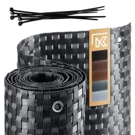 oslona-balkonowa-technorattan-1x4m-antracyt-mata-na-balkon-taras-premium