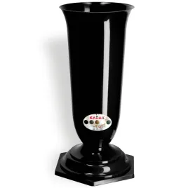 wazon-flakon-kwiaty-nagrobny-cmentarz-nagrobek-wklad-podstawka-czarny-37cm