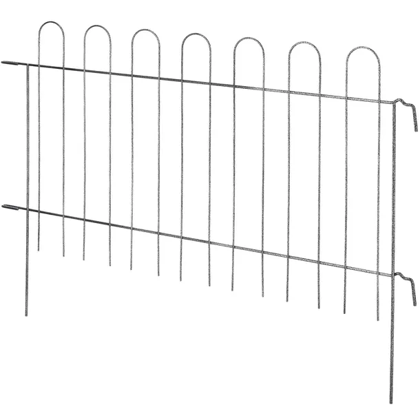 ogrodowy-plotek-metalowy-plot-plotki-do-ogrodu-obrzeze-palisada-99-x-70-cm-stan-nowy-wysokosc-0-7-m