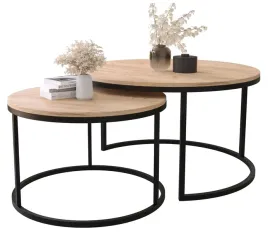stolik-kawowy-2w1-okragly-80-60cm-dab-craft-zloty