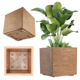 doniczka-donica-ogrodowa-40cm-kwietnik-na-kolkach-taras-kwadratowa-brazowa