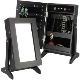 toaletka-szafka-na-bizuterie-z-lustrem-szkatulka-organizer-czarna-21x30-cm