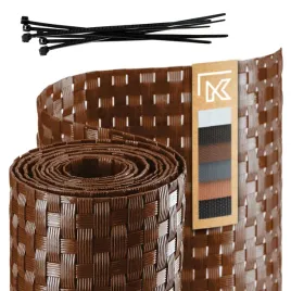 oslona-balkonowa-technorattan-1x1m-brazowa-balkon-mata-na-wymiar-premium