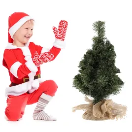 choinka-sztuczna-jak-zywa-mala-60-cm-zielona-na-szafke-biurko-gratis-juta